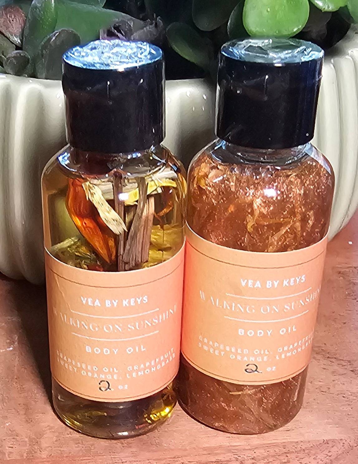 Aceites corporales cargados de Reiki
