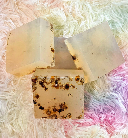 Jabón calmante de miel