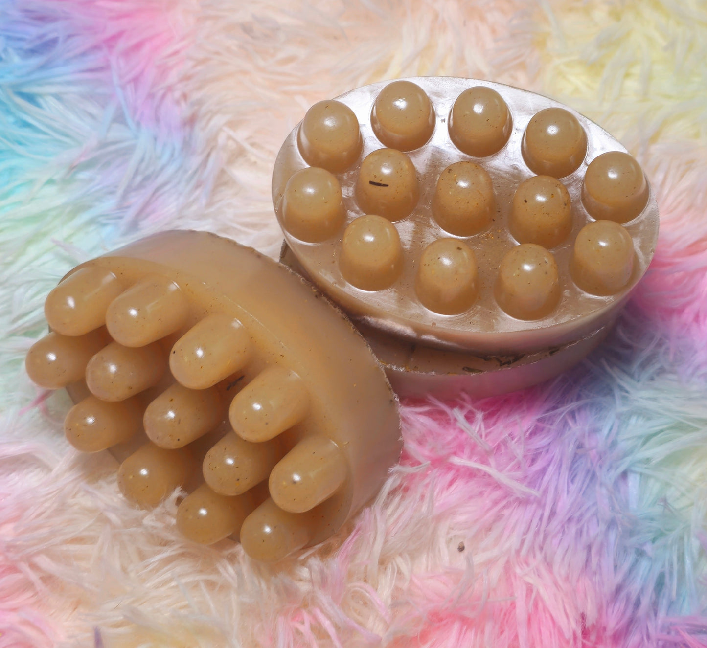 Barres de shampoing au charbon
