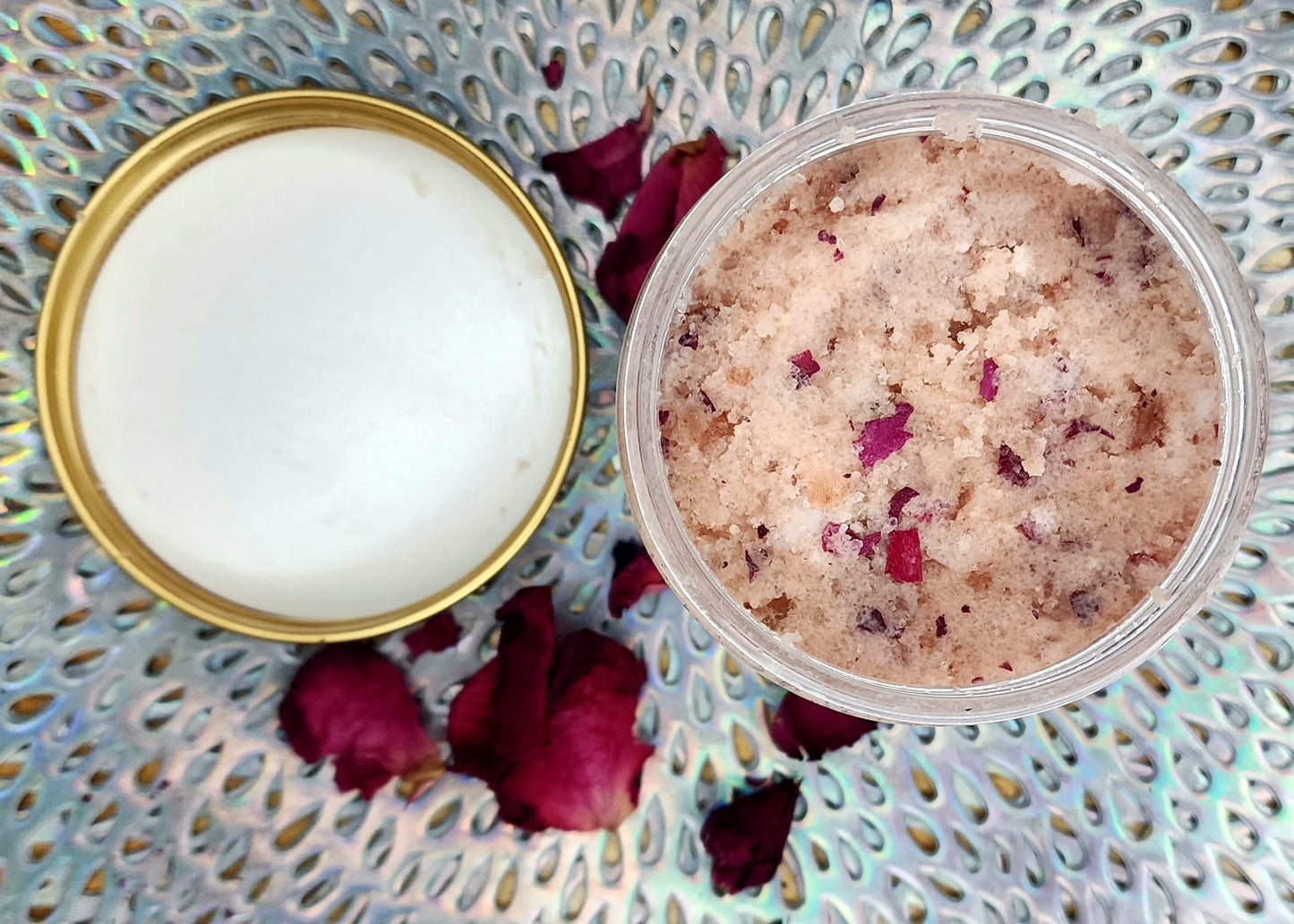 Rose Foaming Salt Scrub