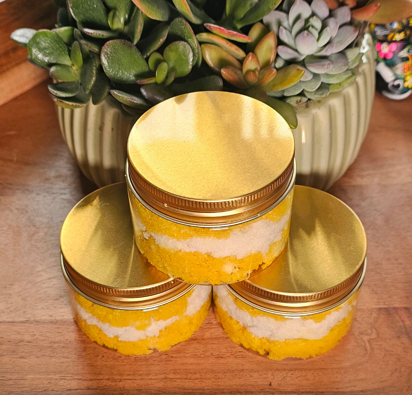 Turmeric Foaming Sugar Scrub