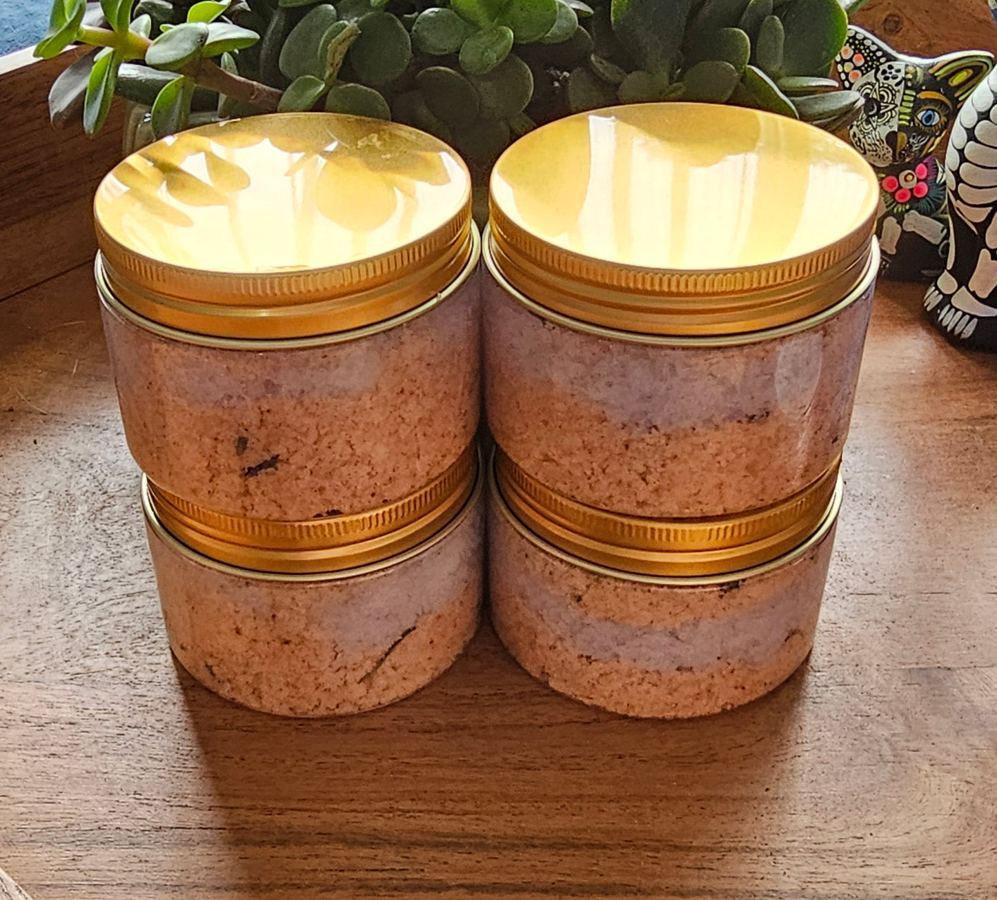 Exfoliante de jabón con sal de lavanda y romero