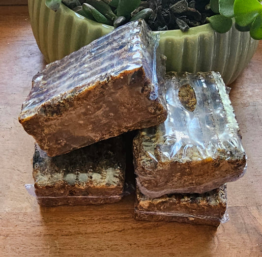 Raw African Black Soap