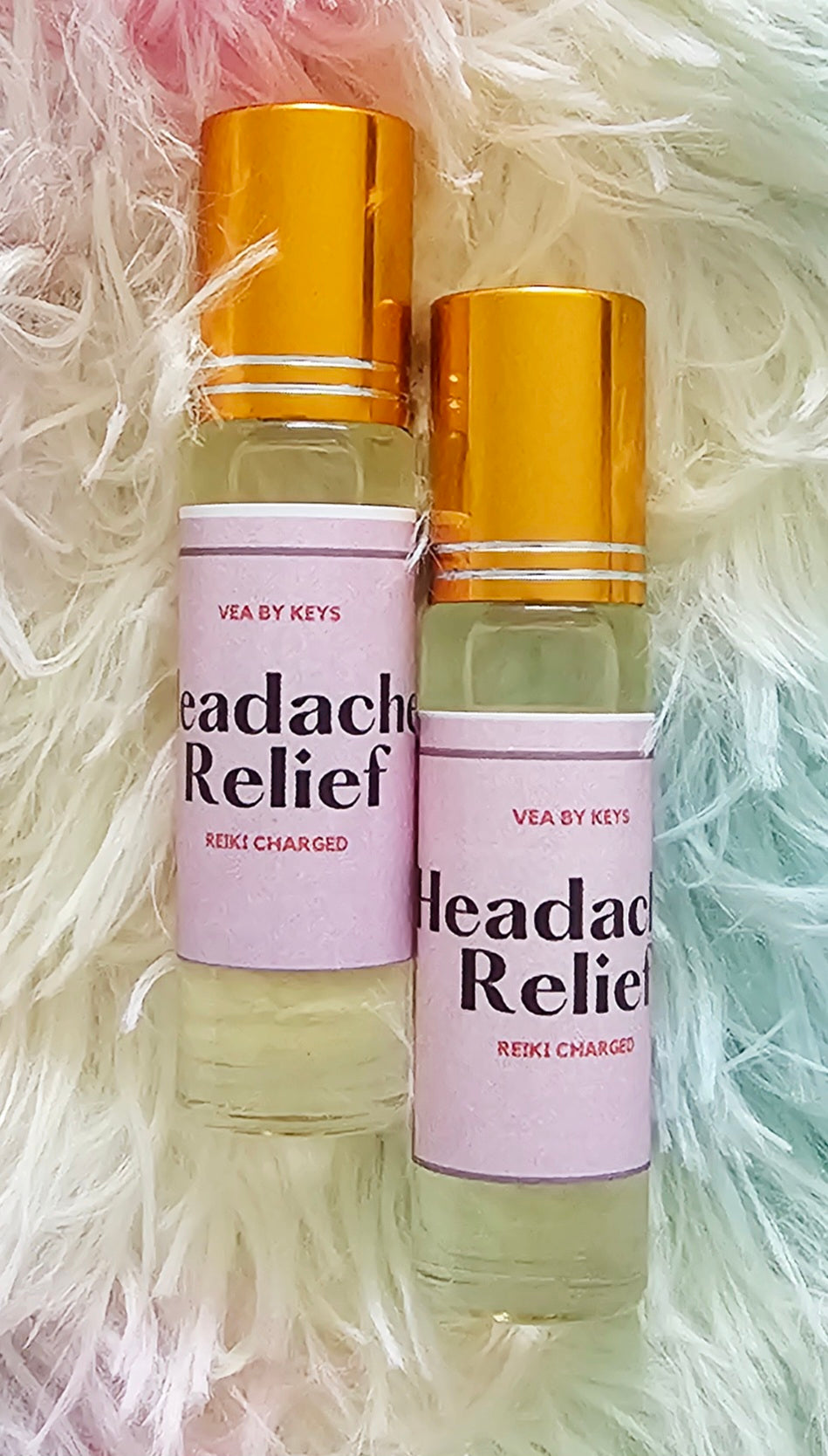 Headache Relief: Holistic Reiki-Charged Rollerball